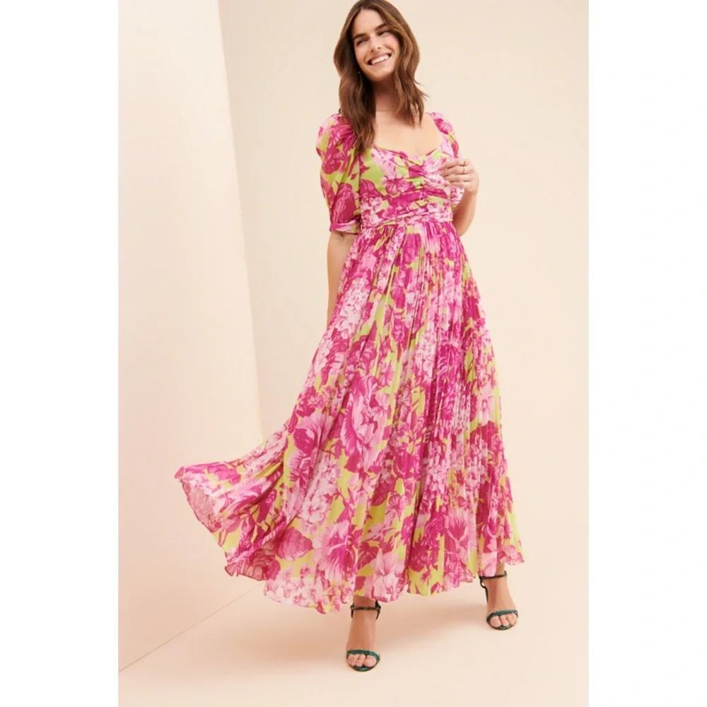 Rococo Sand Havana Floral Maxi Dress